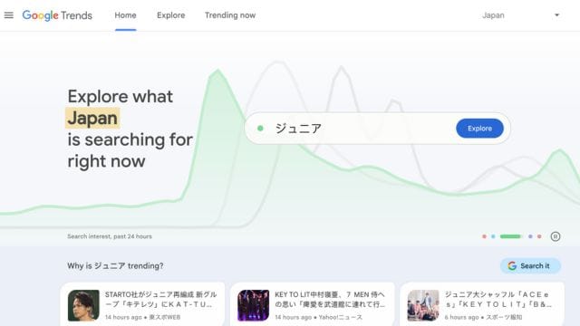 Googleトレンド